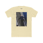 Vintage Skate Stairs Photo Tee — KOST Logo Graphic Crew Shirt