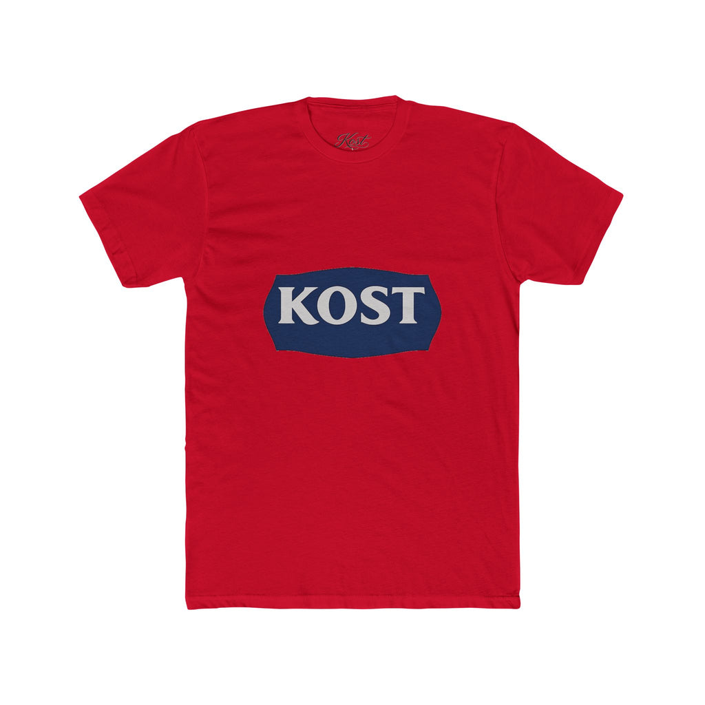 KOST Logo Tee — Vintage Navy Badge Graphic T-Shirt