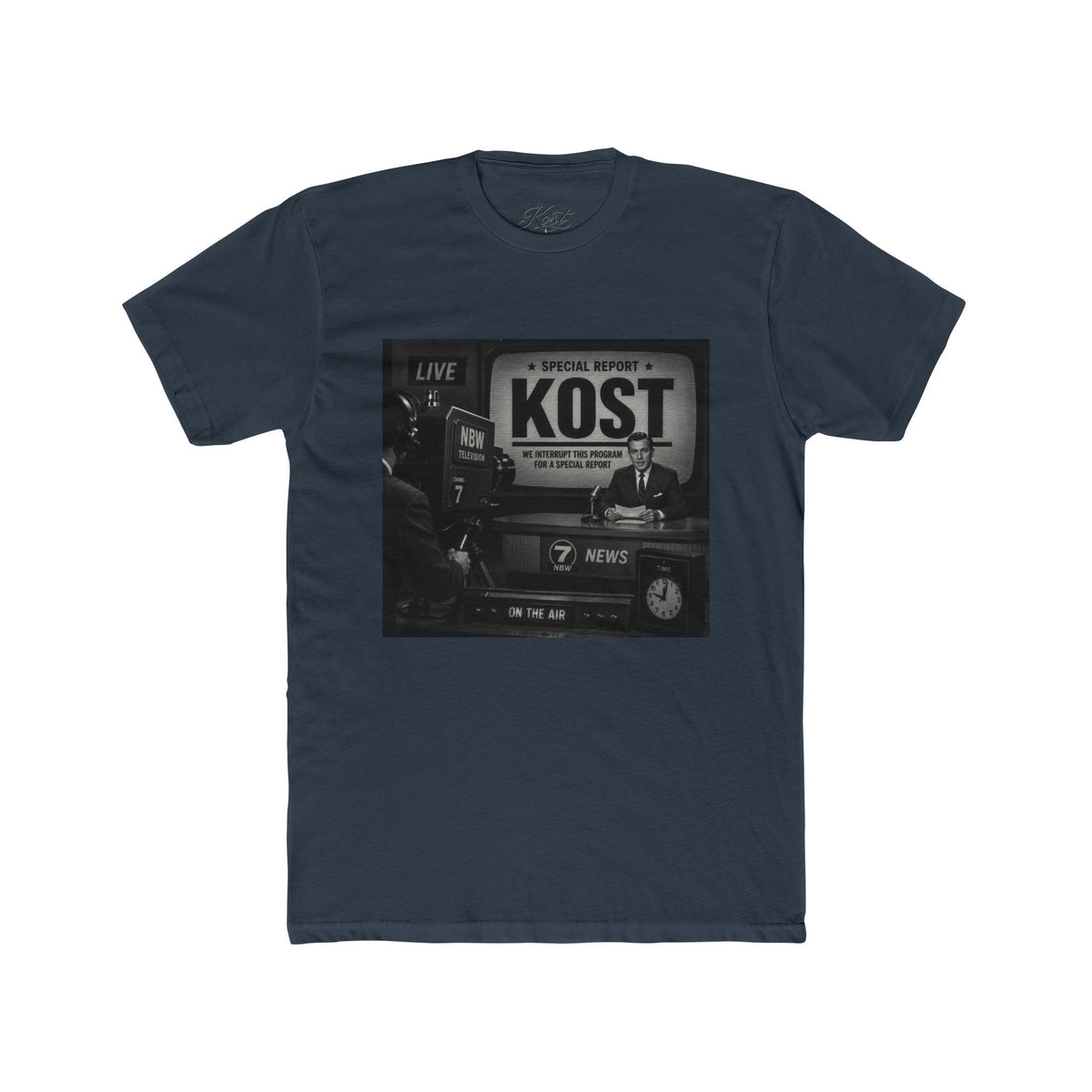 Unisex Cotton Crew Tee