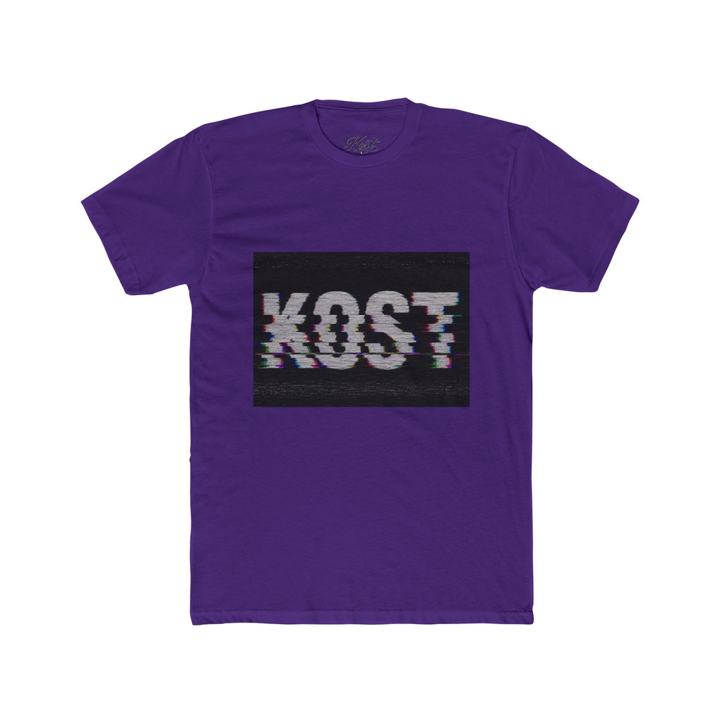 KOST Glitch Logo Tee — Retro Vaporwave Graphic T‑Shirt