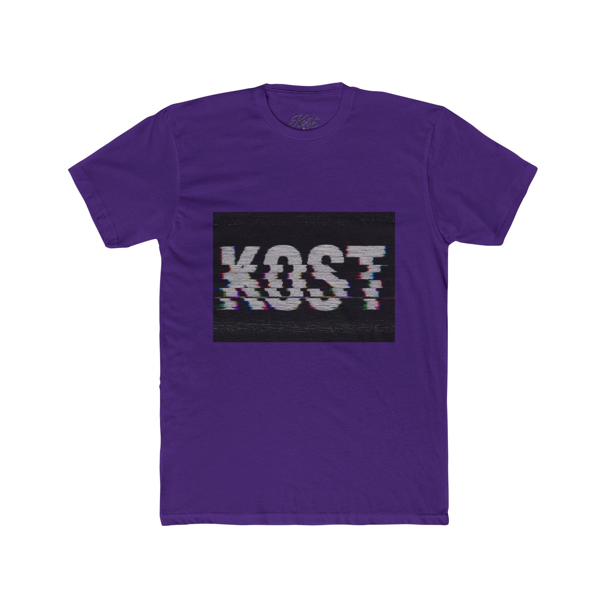 KOST Glitch Logo Tee — Retro Vaporwave Graphic T‑Shirt