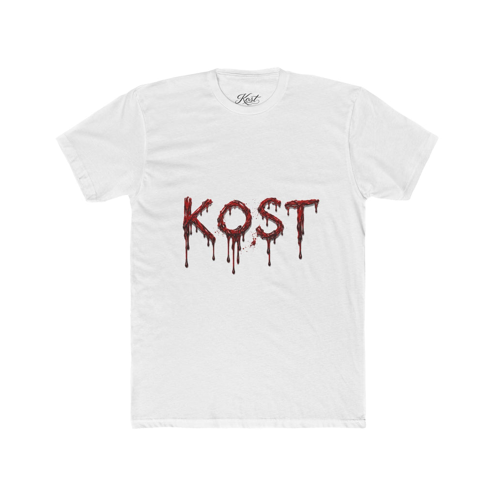 KOST Drip Logo Tee — Horror-Inspired Graphic T-Shirt