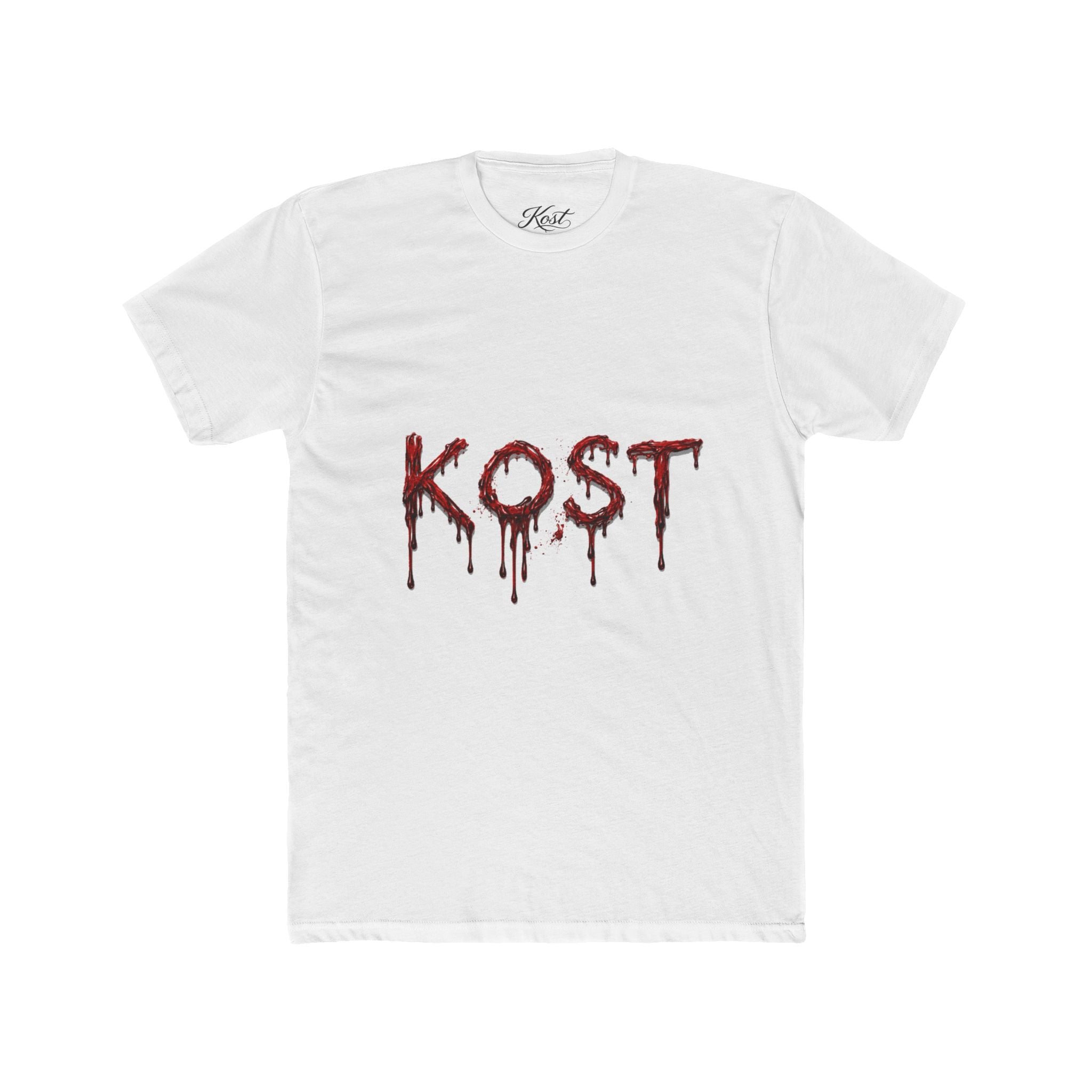 KOST Drip Logo Tee — Horror-Inspired Graphic T-Shirt