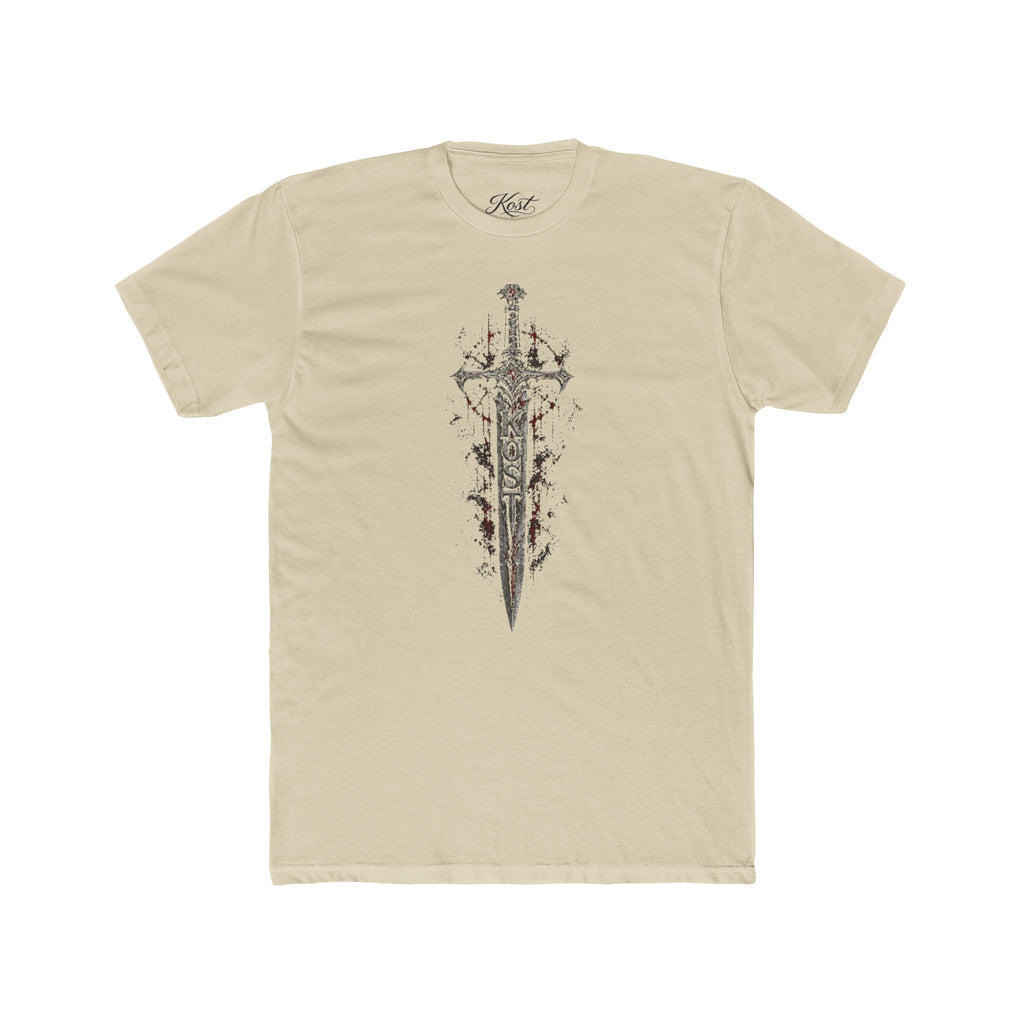 Gothic Sword and Chandelier Graphic T-Shirt