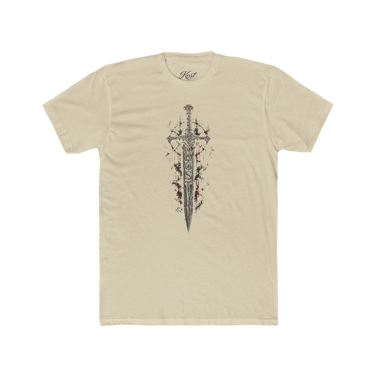 Gothic Sword and Chandelier Graphic T-Shirt
