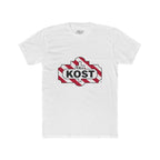 KOST Logo Tee — Retro Candy-Stripe Graphic T-Shirt