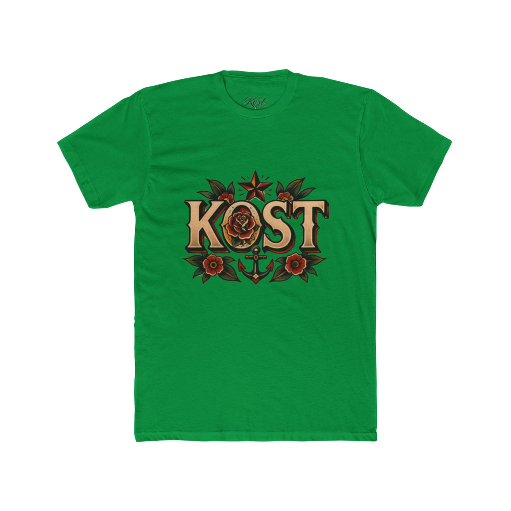 KØST Gothic Floral Graphic T-Shirt