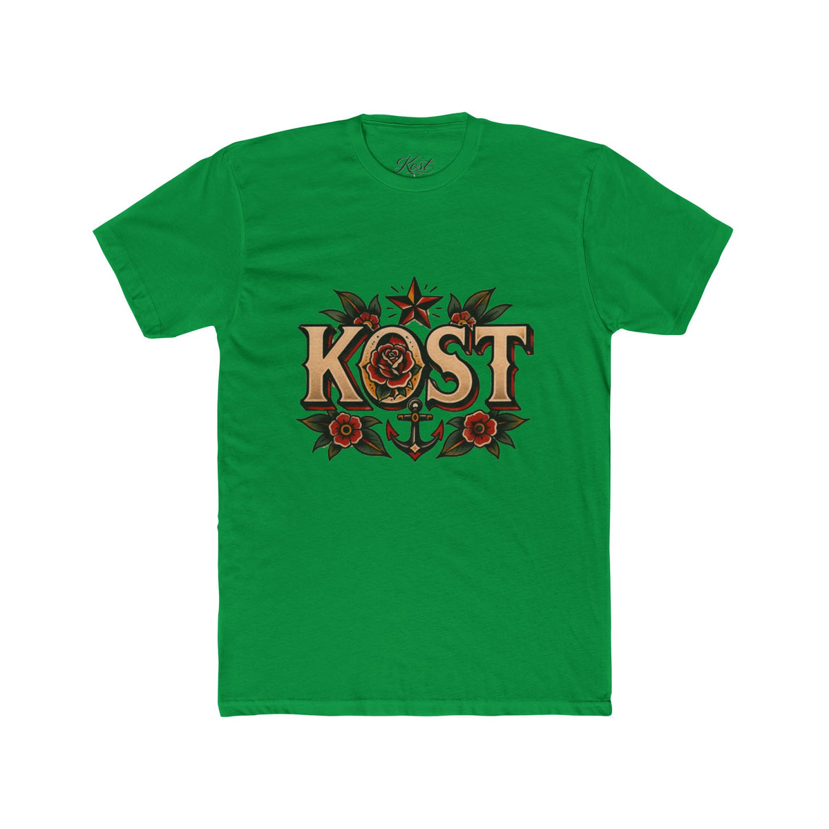 KØST Gothic Floral Graphic T-Shirt