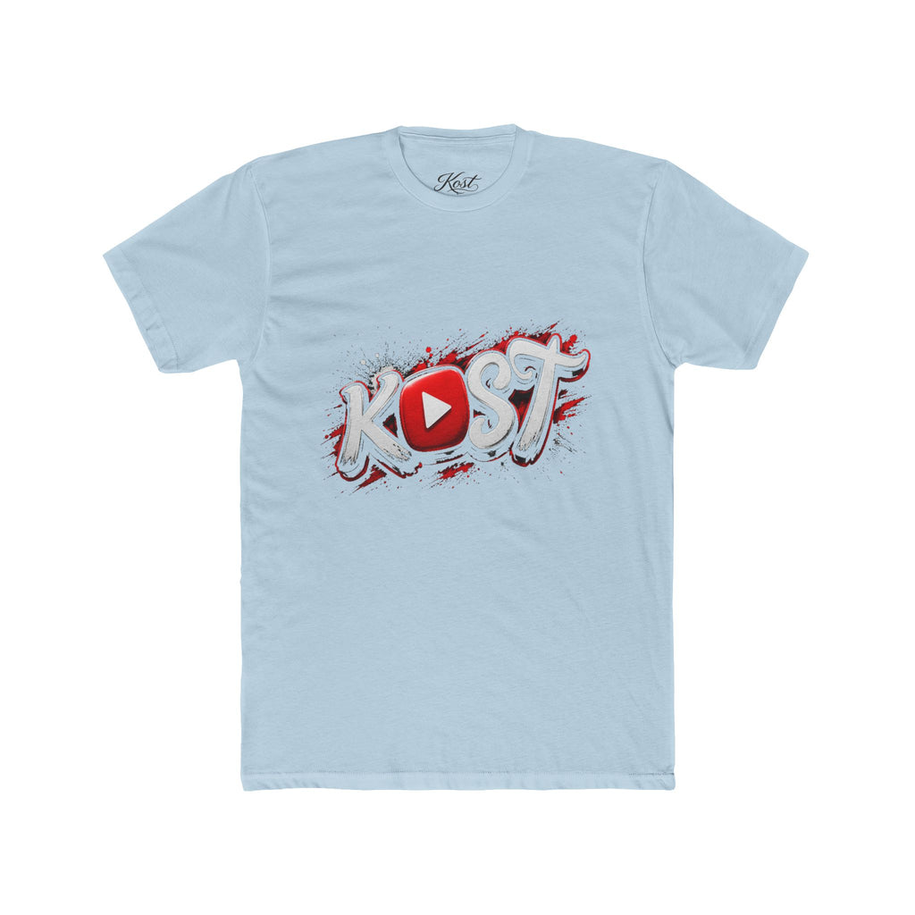 YouTuber 'Kost' Logo Tee — Graphic Streetwear Crewneck