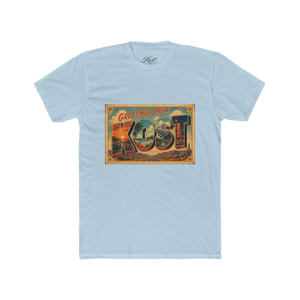 Greetings From KOST Vintage Postcard T-Shirt
