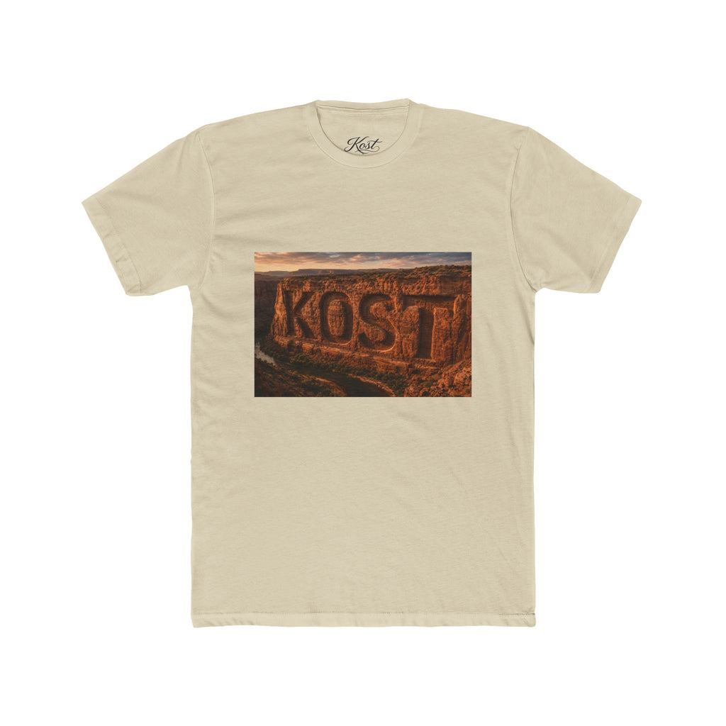 KOST Canyon Graphic Tee — Vintage Desert Landscape T-Shirt