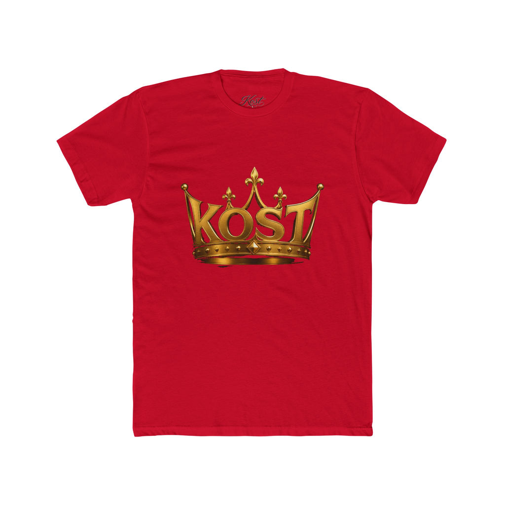 KOST Crown Graphic Tee — Gold Crown Logo T‑Shirt