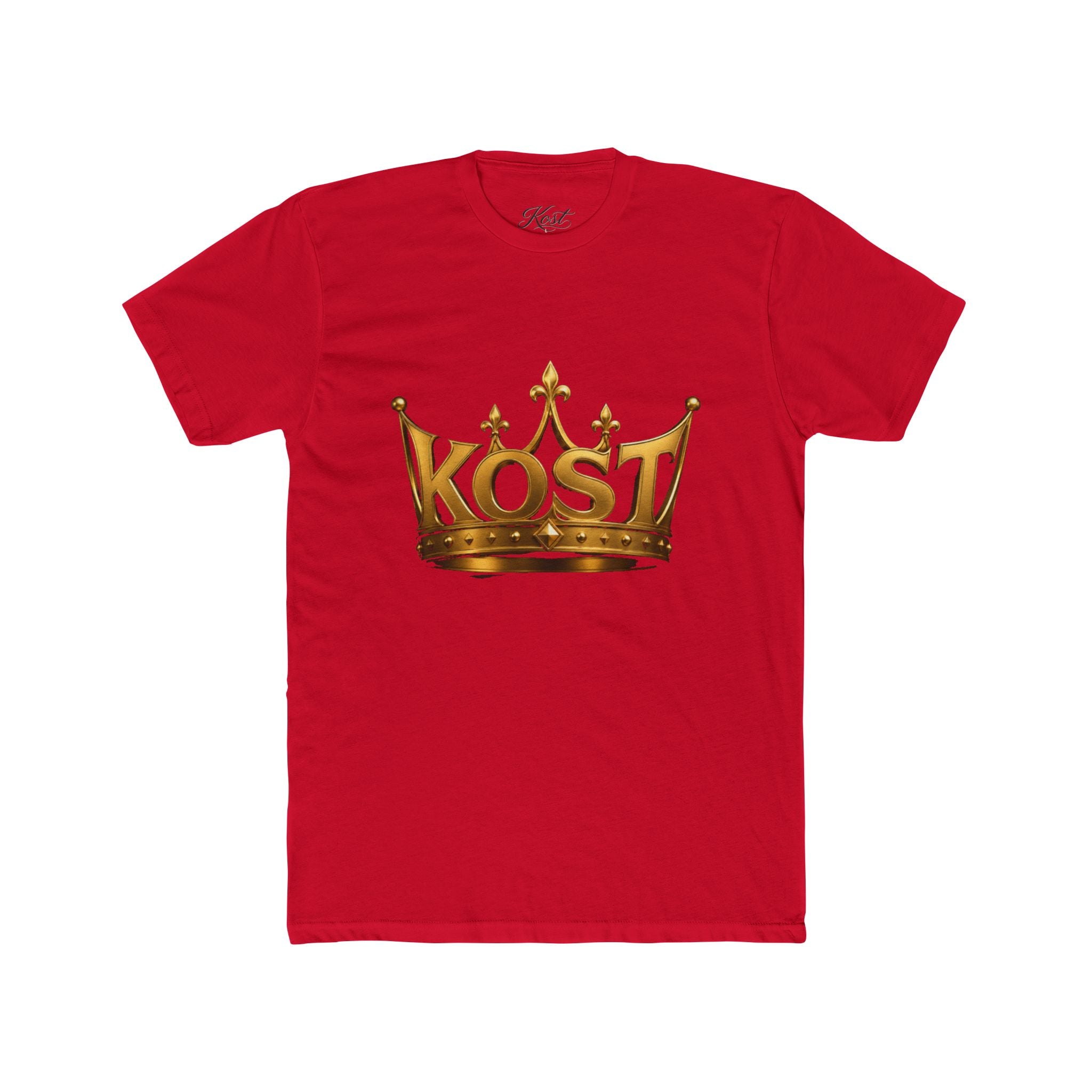 KOST Crown Graphic Tee — Gold Crown Logo T‑Shirt