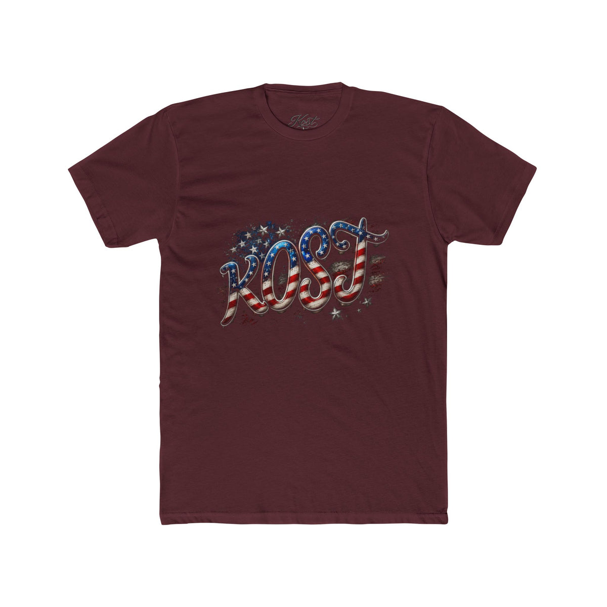 KOST Americana Flag Script T-Shirt — Patriotic 4th of July Graphic Tee