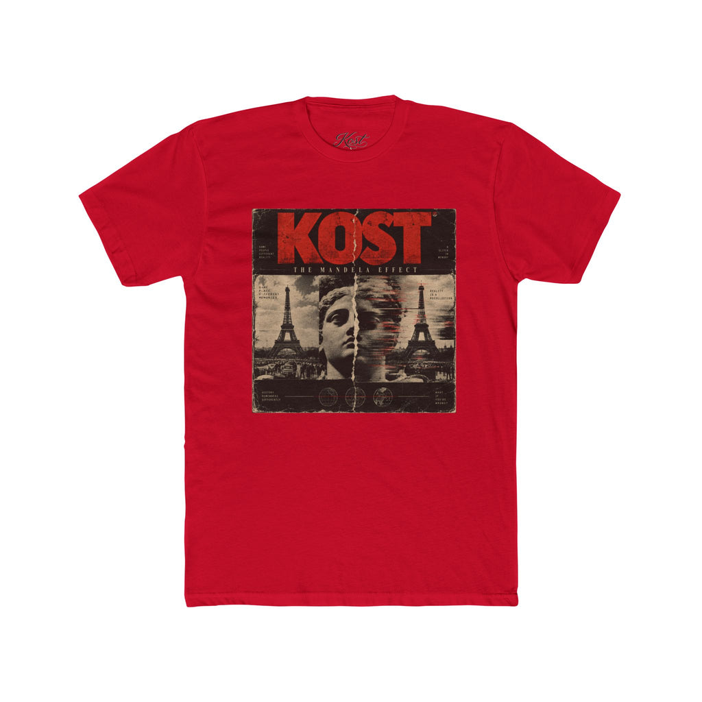 KOST Paris Collage T-Shirt — Retro JFK & Eiffel Tower Graphic Tee