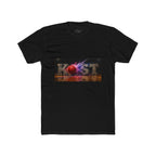 Cosmic Burst Tee — 'KOST' Retro Space Graphic T-Shirt