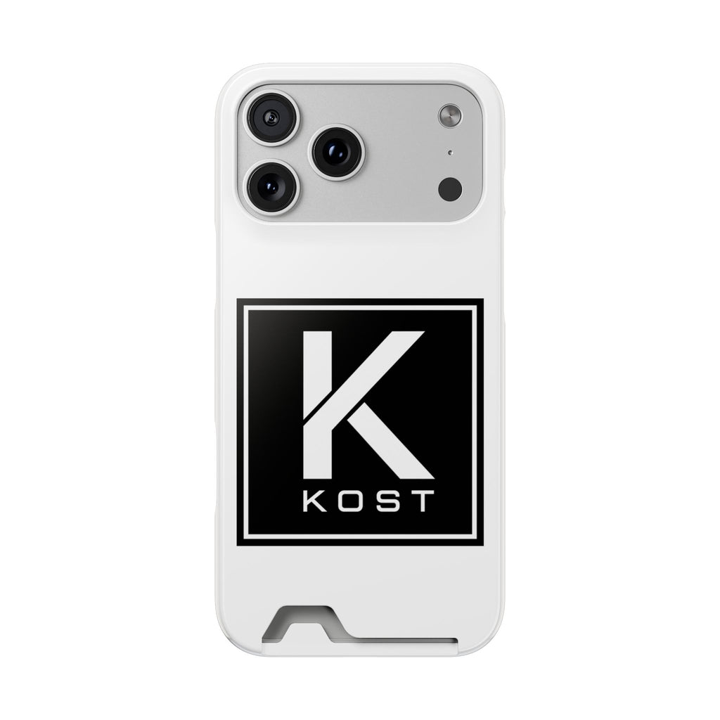 KOST Logo Phone Case with Card Holder