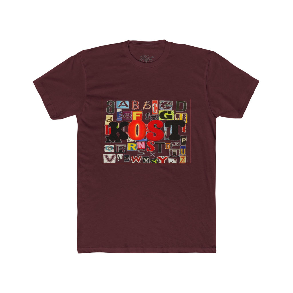Alphabet Typography Ghost Tee