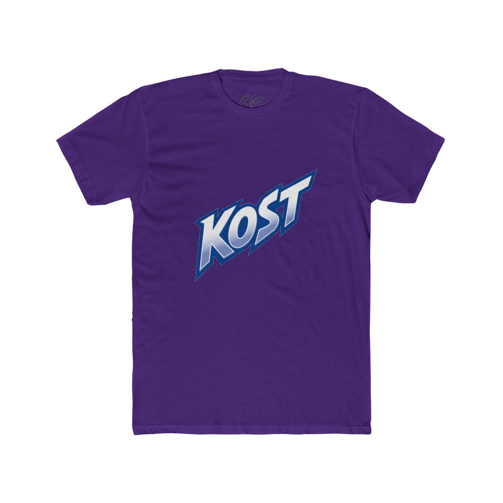 KOST Logo T‑Shirt — Retro Blue Athletic Graphic Tee