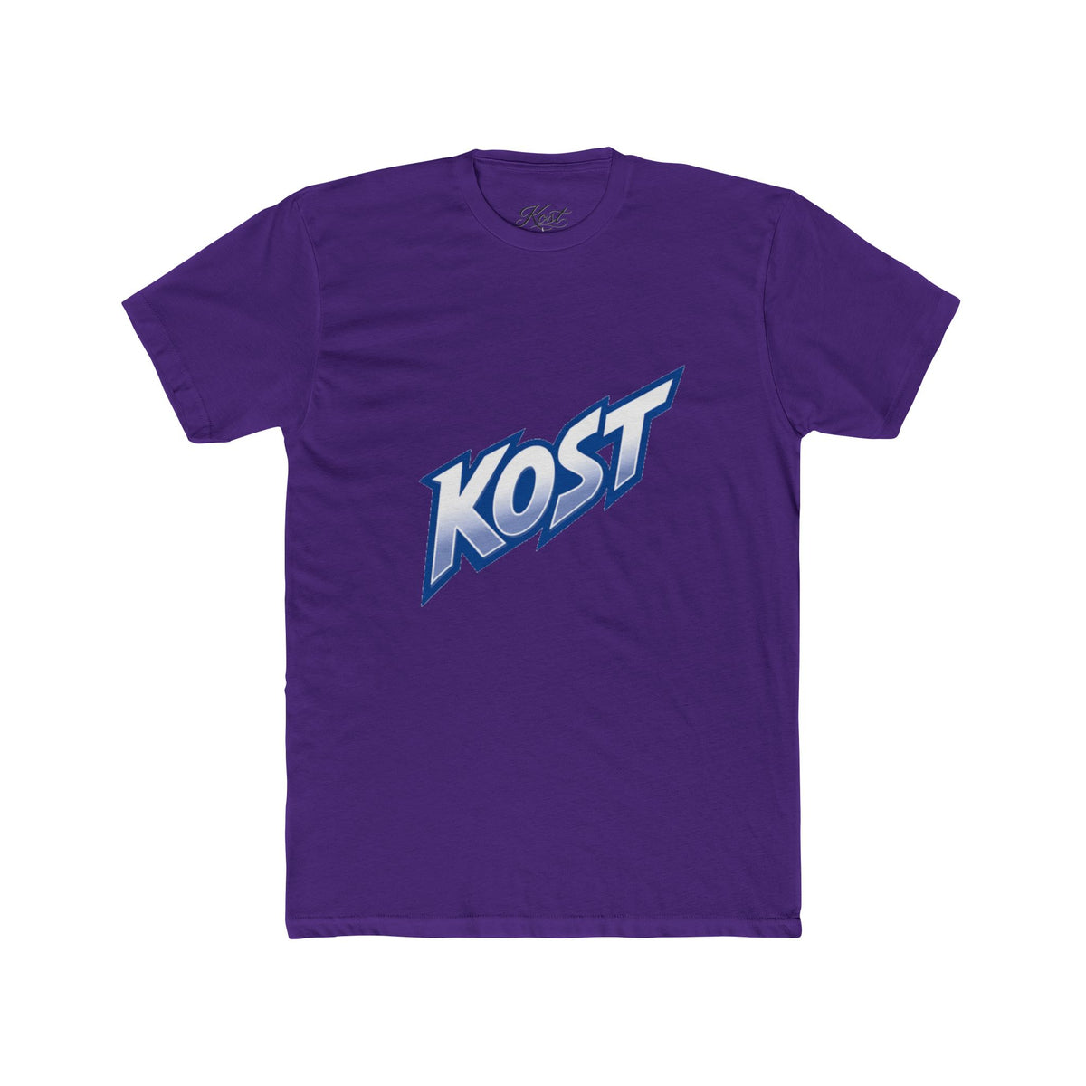 KOST Logo T‑Shirt — Retro Blue Athletic Graphic Tee