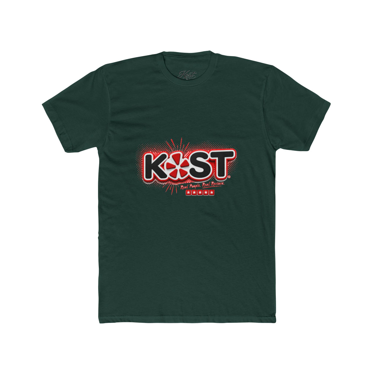 Kast Logo Tee — Retro Burst Graphic Crewneck