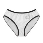 Women's Briefs – White K9E Logo Lingerie