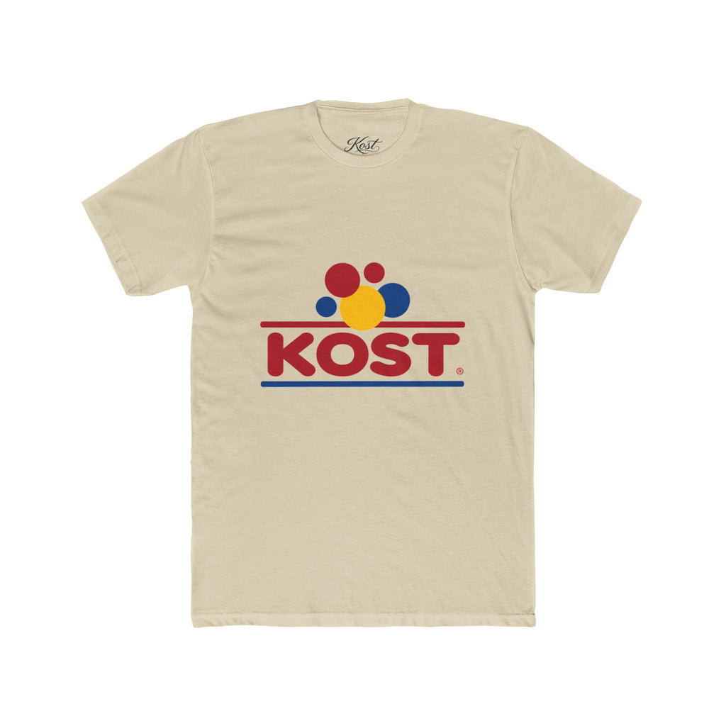 KOST Colorful Logo Cotton Crew T-Shirt