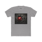 Lost Red Apple Graphic Tee — Distressed Dark Art T‑Shirt