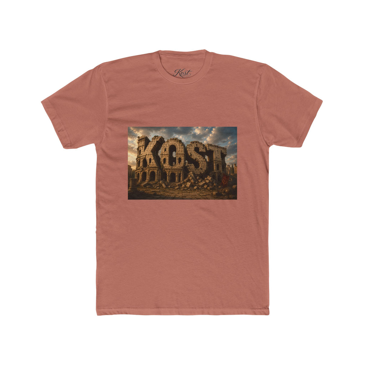 KOST Ruins Graphic Tee — Vintage Apocalyptic Urban Art T-Shirt