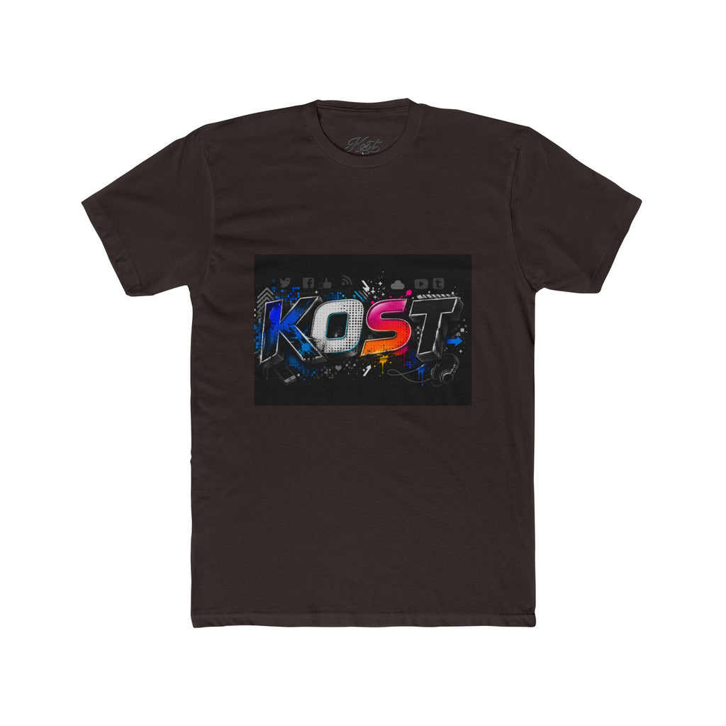 KOST Graphic Tee — Retro Neon Gaming Logo T‑Shirt