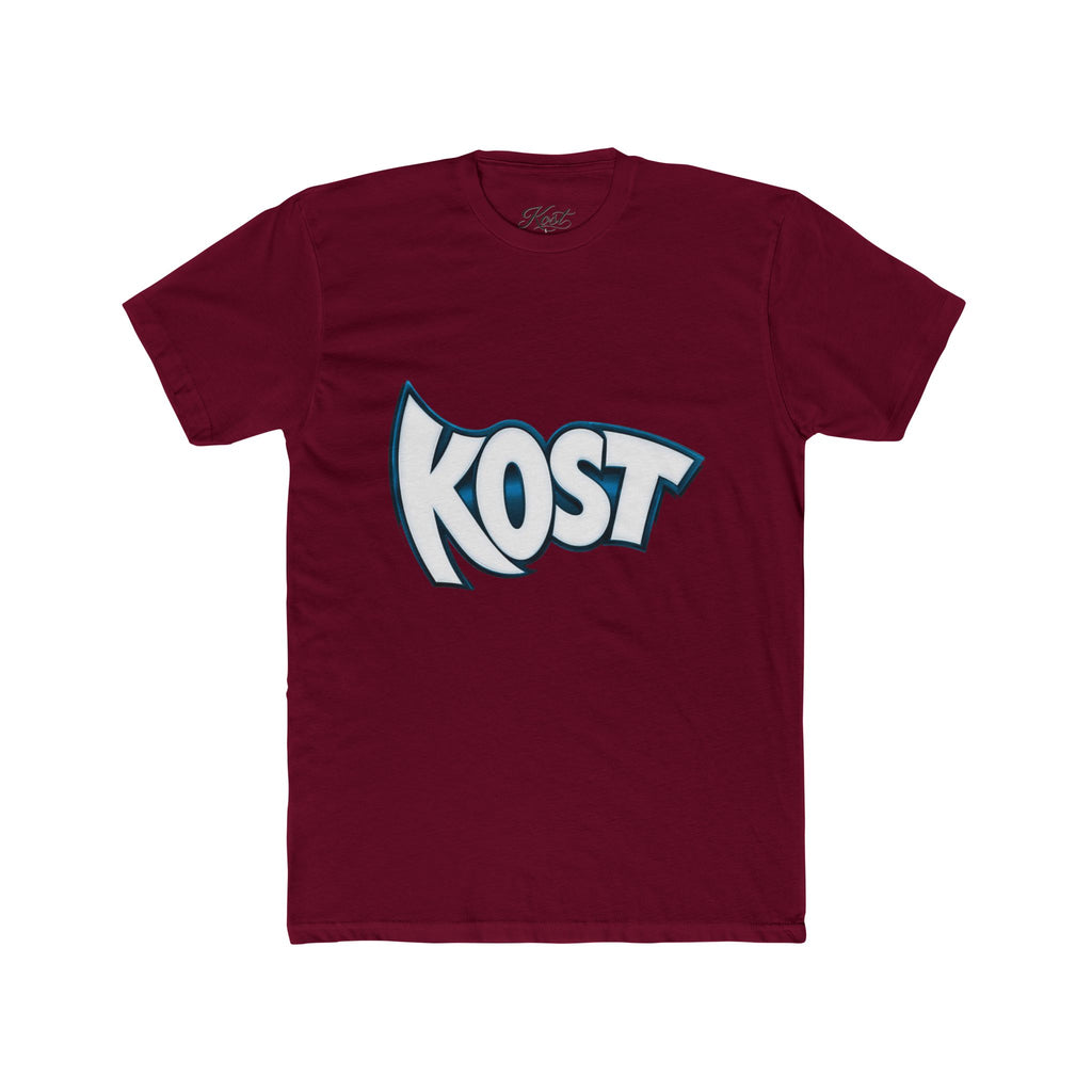 Kost Logo Tee — Retro Bubble Letter Graphic T‑Shirt