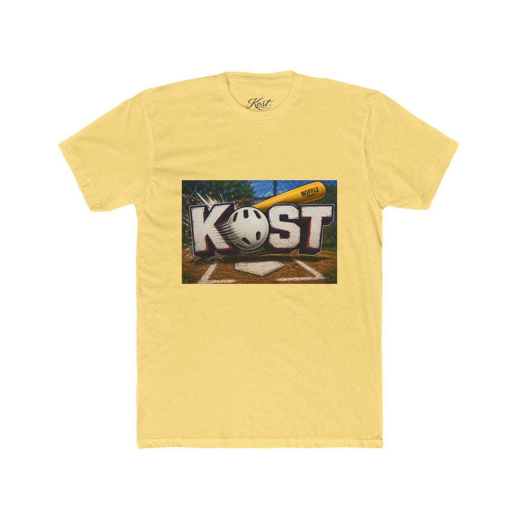 Kickball Crew Tee — "KOST" Graphic Baseball & Bat Design