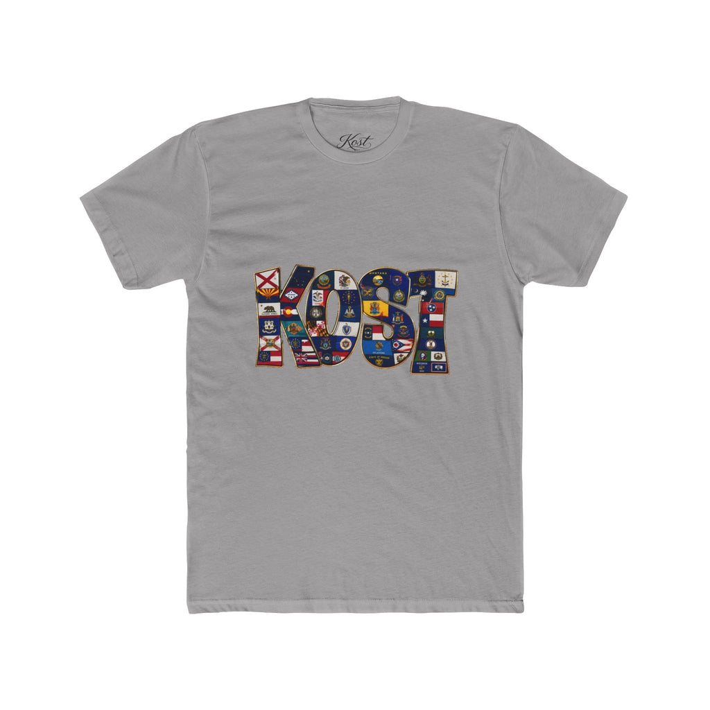 Lost Graphic T-Shirt — Retro Collage "LOST" Logo Tee