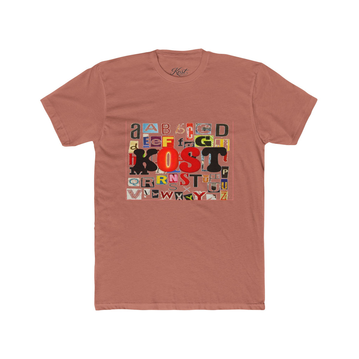 Alphabet Typography Ghost Tee