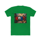 KOST Cityscape Graphic Tee — Red, White & Blue Urban Skyline T-Shirt