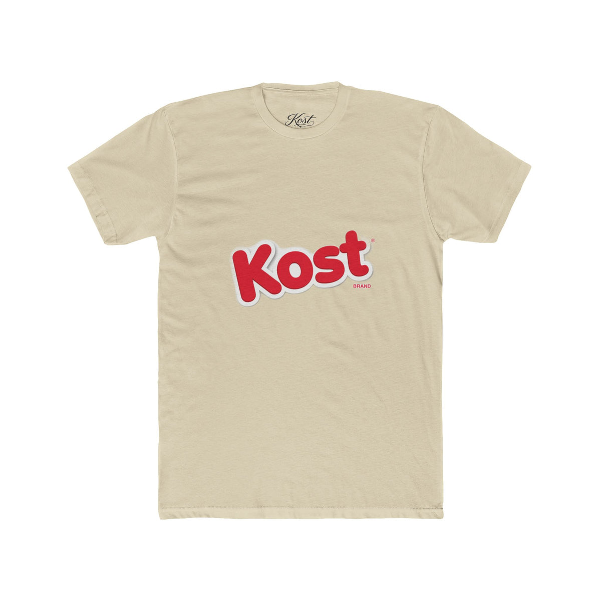 Kost Logo Tee — Retro Red Graphic T-Shirt