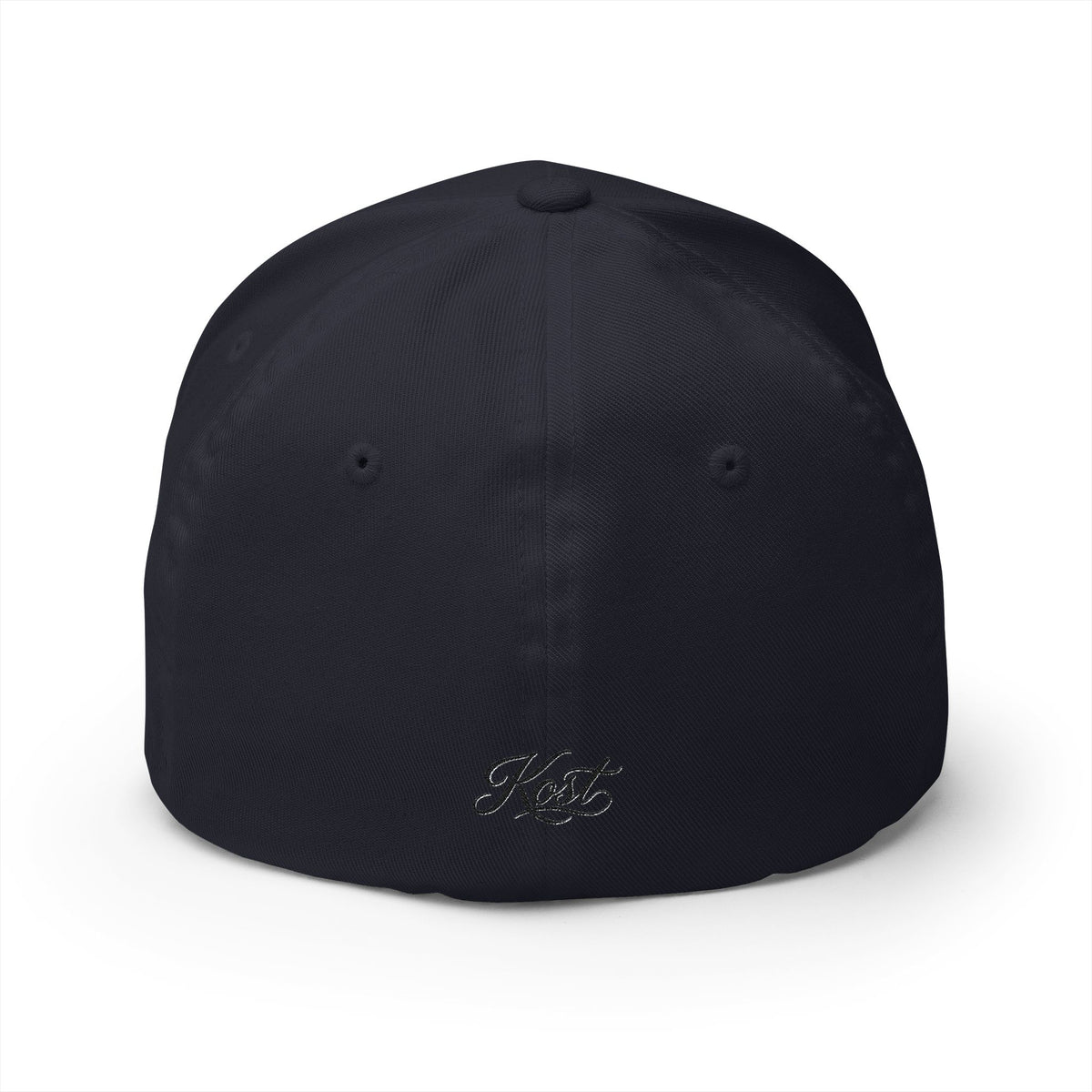 Embroidered 'Kost' Baroque Gold Logo Cap — Structured Closed-Back Hat