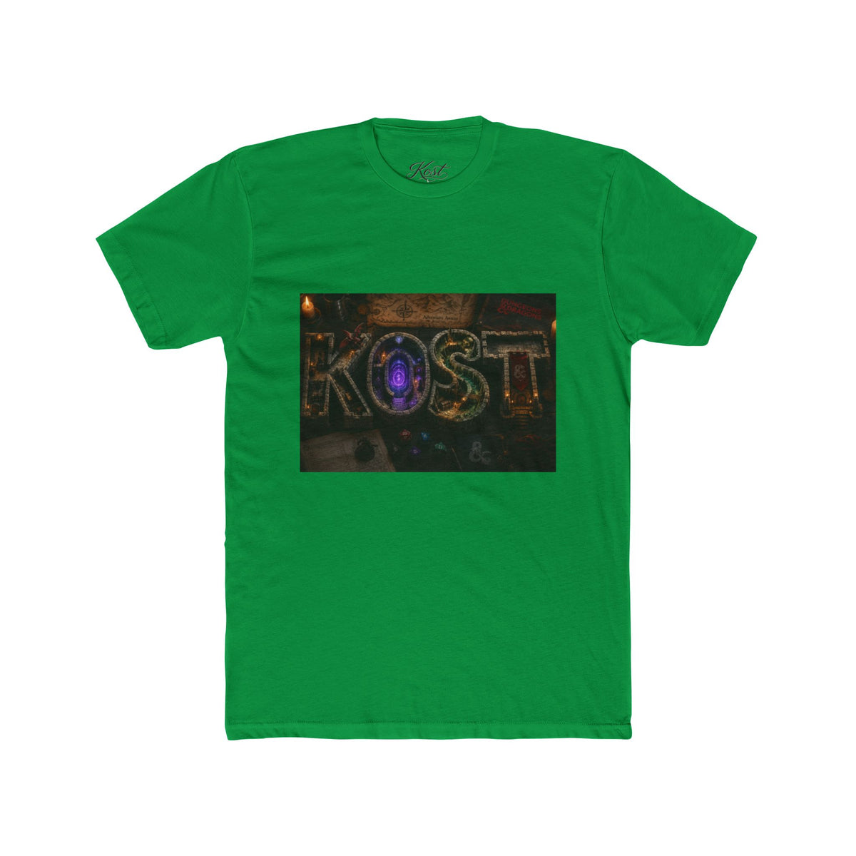 Kost Arcade Logo T‑Shirt — Retro Neon Gaming Crew Tee