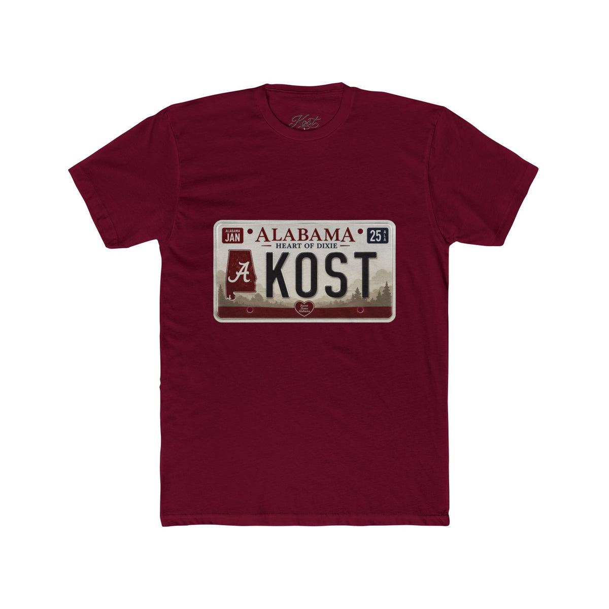 Alabama License Plate 'KOST' T-Shirt