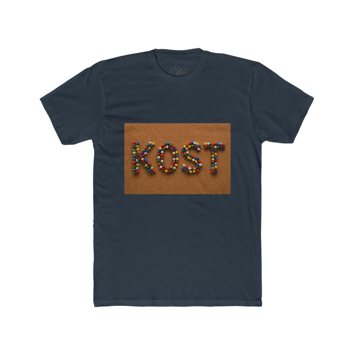 KOST Colorful Beaded Letter Graphic T-Shirt