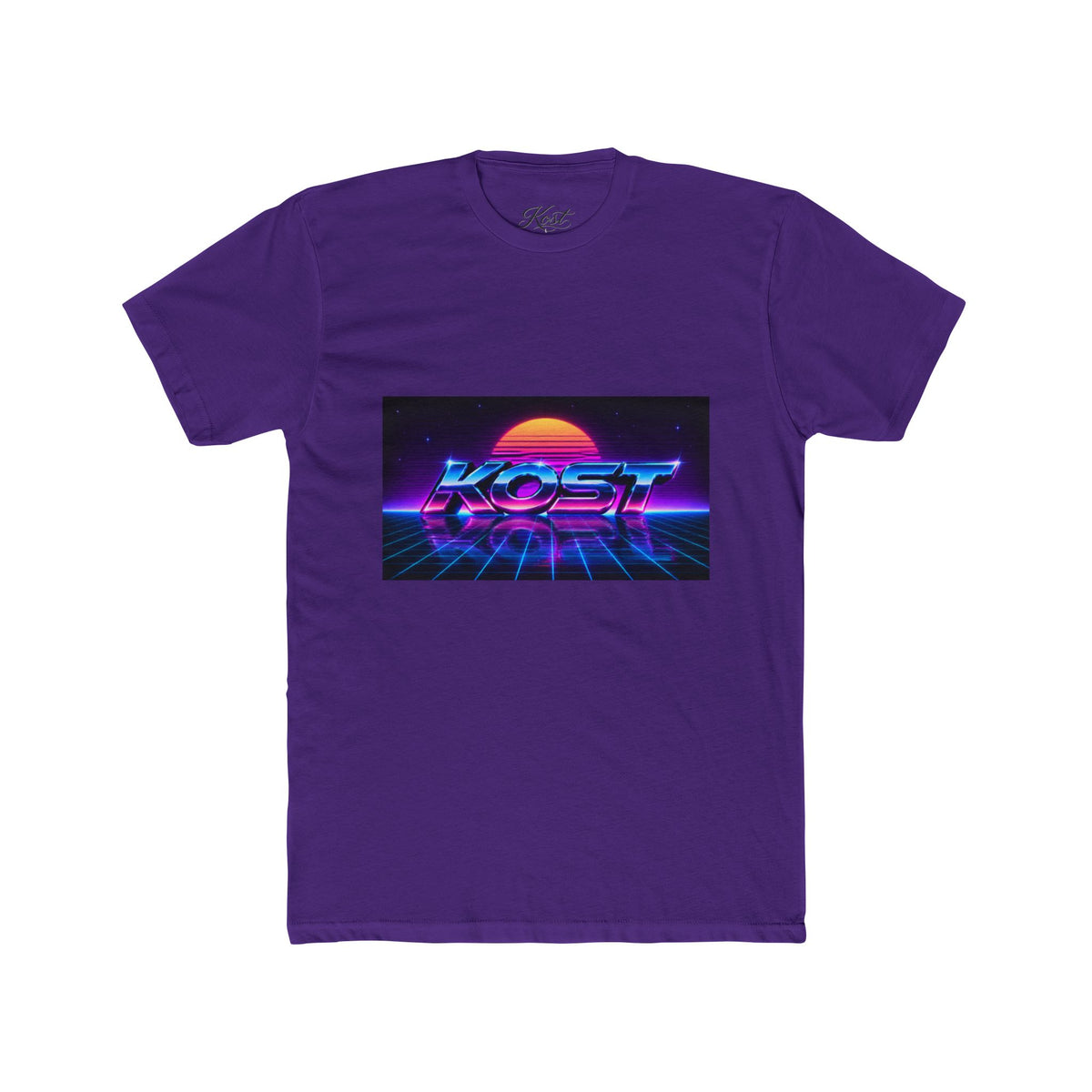 KOST Retro Neon Vaporwave Graphic T-Shirt