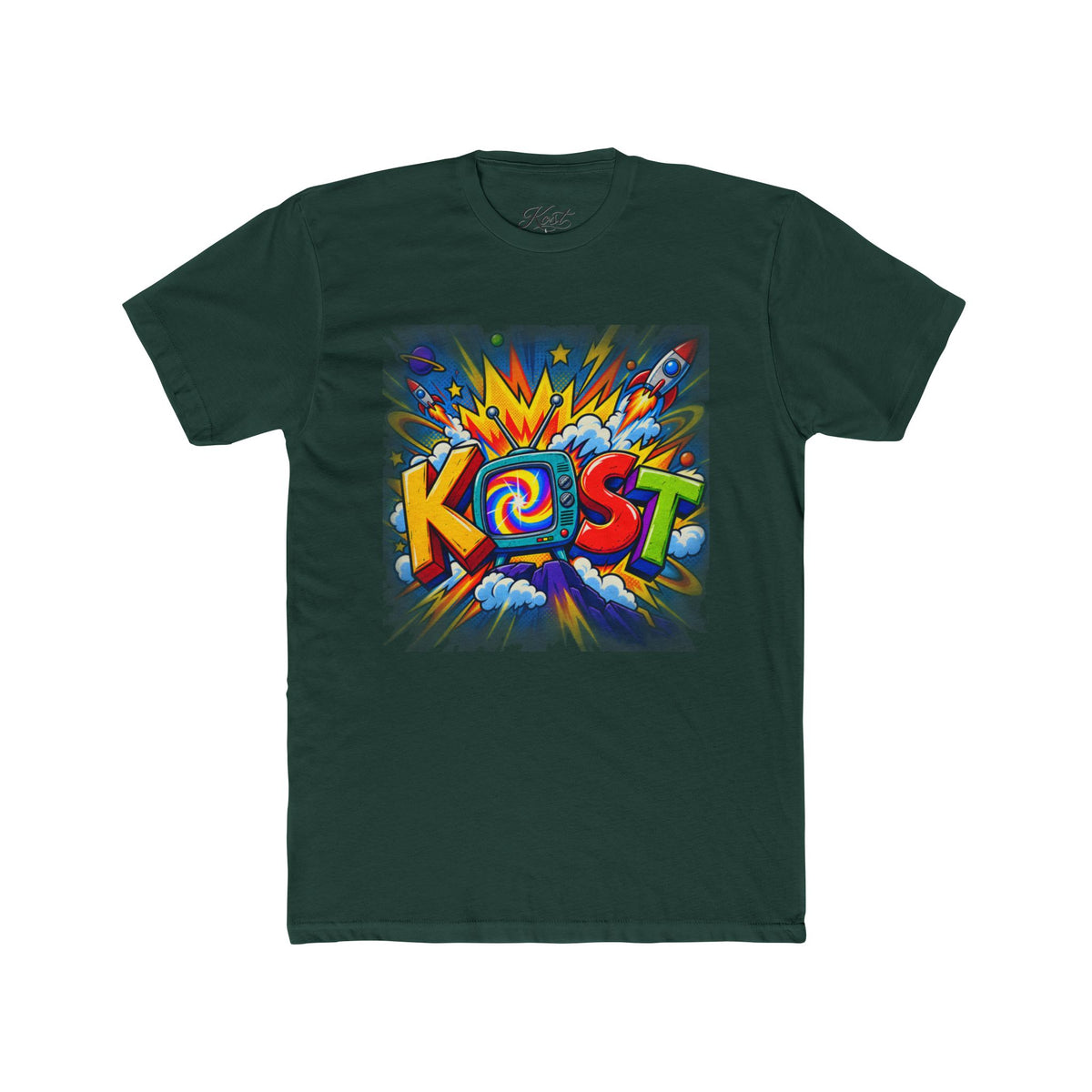 KOST Graffiti Logo T‑Shirt — Colorful Street Art Tee