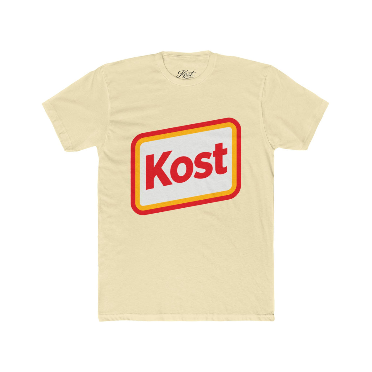 Retro 'Kost' Logo Tee — Vintage-Inspired Graphic T-Shirt