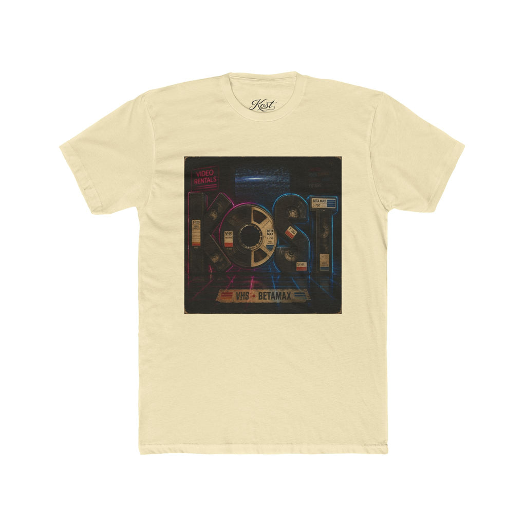 Vintage Retro Music Cassette Crew T-Shirt