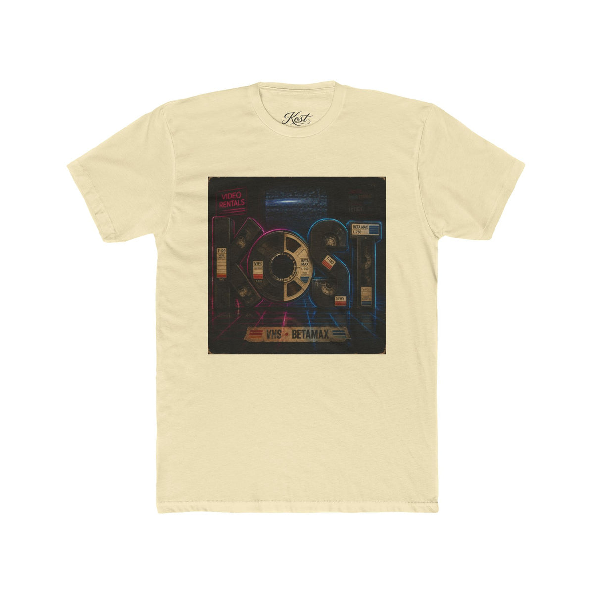 Vintage Retro Music Cassette Crew T-Shirt