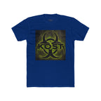 Biohazard KOST Graphic Tee — Distressed Neon Toxic Logo T-Shirt