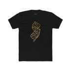 New Jersey Outline T-Shirt with 'KOP' Lettering – State Pride Tee