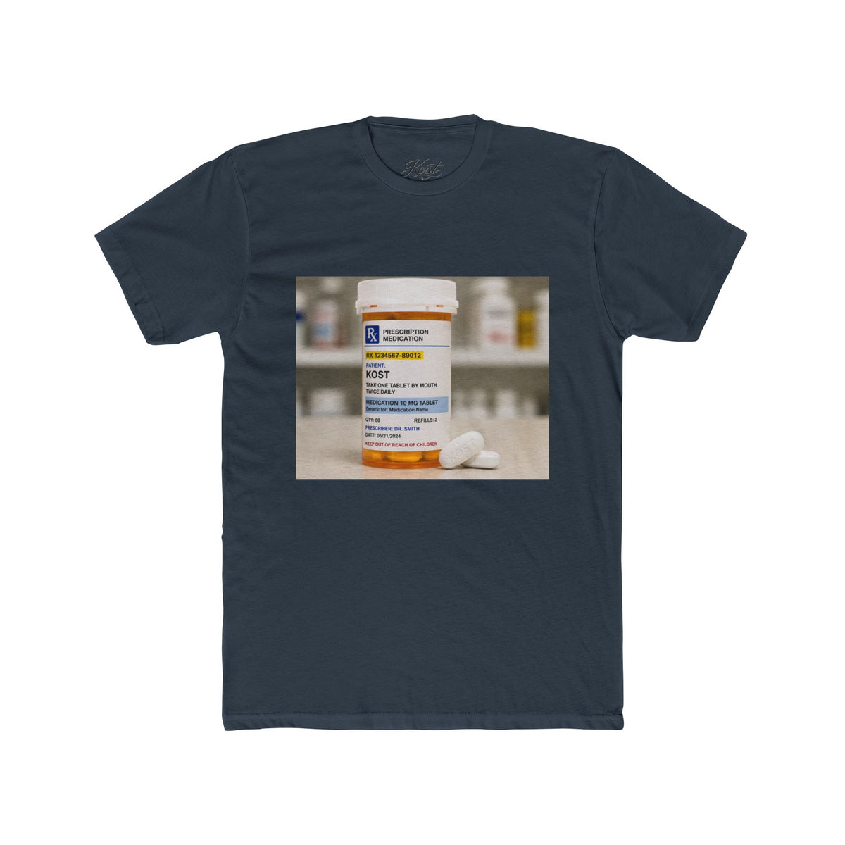 Prescription Bottle Graphic T-Shirt