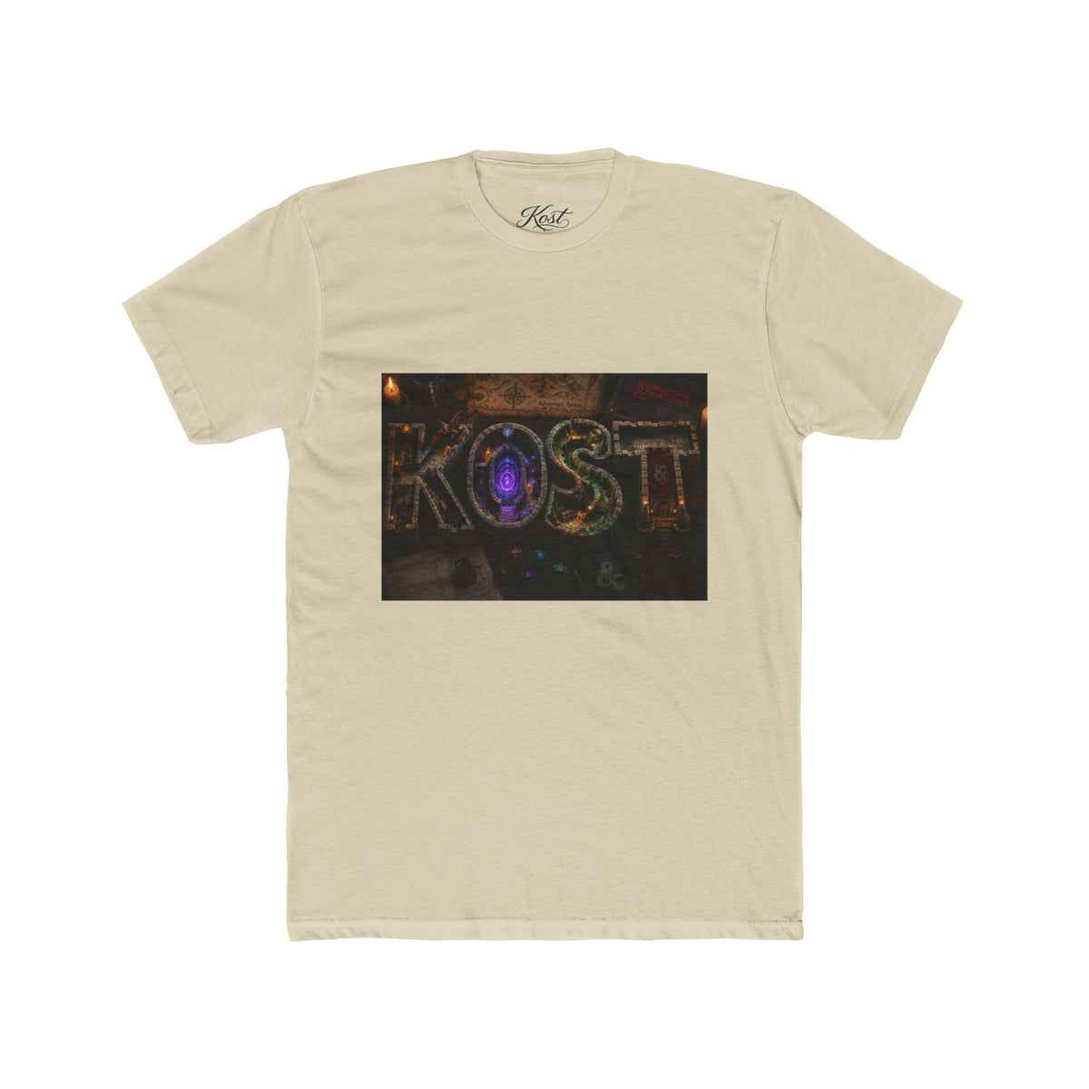 Kost Arcade Logo T‑Shirt — Retro Neon Gaming Crew Tee