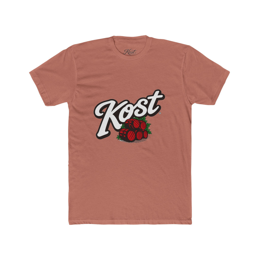Kost Script Logo T‑Shirt with Strawberry Graphic